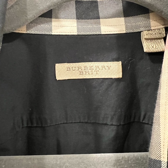 Men’s Burberry Brit black button down shirt - Picture 2 of 10